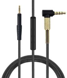 PadForce Cablu audio PadForce pentru casti Sennheiser HD6 mix, HD7, HD8 DJ, Lungime 1.50m - Microfon incorporat