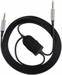 PadForce Cablu audio PadForce pentru casti Logitech A10, A40, A30, A50 Jack 3.5mm, Lungime 2.20m - Argintiu