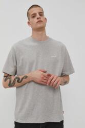 Levi's t-shirt szürke, férfi, melange - szürke XL