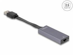 Delock Adaptor USB 3.1-A la 2.5 Gigabit LAN Slim, Delock 66247 (66247)