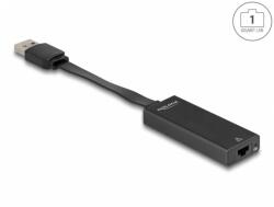 Delock Adaptor USB 3.1-A la Gigabit LAN Slim, Delock 66245 (66245)