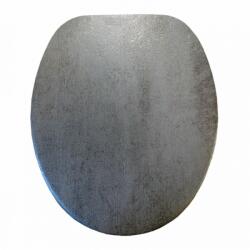 Quadrat Granit mintás MDF WC ülőke rozsdamentes fémzsanérral (295217)