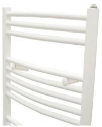 Pan-Italia LINE 40x100 cm íves törölközőszárító radiátor, fehér, 478 W (775878)