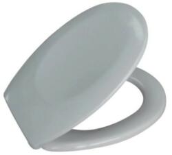 Styron Minotti fehér duroplast műanyag WC ülőke rozsdamentes fémzsanérral (STY-550-15)
