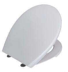 Styron Száva fehér duroplast wc ülőke Rozsdamentes fém zsanérral (STY-550-10)