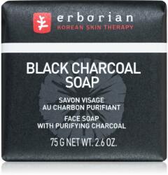 Erborian Black Charcoal tisztító szappan arcra aktív szénnel 75 g