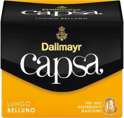Dallmayr Capsule Cafea Dallmayr Capsa Lungo Belluno, compatibil Nespresso, 10 capsule, 56 gr (4008167010500)