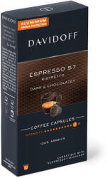 Davidoff Capsule cafea Davidoff Café Espresso 57 Ristretto, 10 capsule x 5.5g, Compatibil sistem Nespresso (4061445226666)