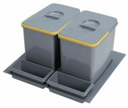 EKOTECH PRACTIKO 600fiókba szerelhető szemetes 230 mmmagas 2 vödrös kivitel (91084100B5)