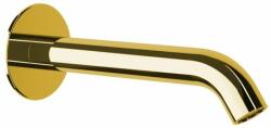 SAPHO Fali kerek kifolyócső, 165mm, arany (BO517) (BO517)