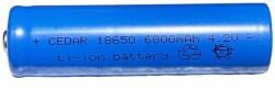 Akkumulátor Li-ion 18650 6800 mAh 4, 2V - Cedar kék