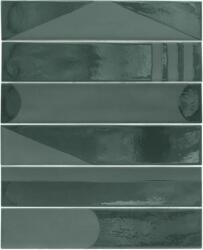 SPANYOL WADI PINE Zöld fényes & matt DEKOR FALBURKOLAT