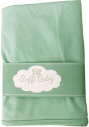 Soffi Baby takaró pamut dupla zöld 80x100cm - babymax