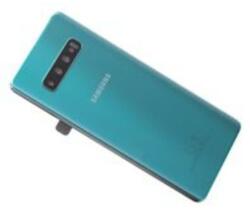 Samsung GH82-18406E Gyári akkufedél hátlap - burkolati elem Samsung Galaxy S10 Plus, zöld (GH82-18406E)
