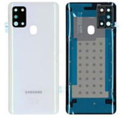 Samsung GH82-22780B Gyári akkufedél hátlap - burkolati elem Samsung Galaxy A21S, fehér (GH82-22780B)