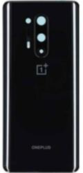 OnePlus 1091100170 Gyári akkufedél hátlap - burkolati elem OnePlus 8 Pro, fekete (1091100170)