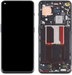 OnePlus 2011100373 Gyári OnePlus 10 Pro fekete LCD kijelző érintővel kerettel előlap (2011100373)