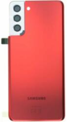 Samsung GH82-24505G Gyári akkufedél hátlap - burkolati elem Samsung Galaxy S21 Plus, piros (GH82-24505G)