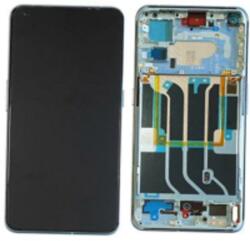 4909406 Gyári Realme GT2 Pro kék LCD kijelző érintővel kerettel előlap (4909406)
