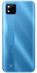 Xiaomi 4908552 Gyári akkufedél hátlap - burkolati elem Realme C11 2021, kék (4908552)
