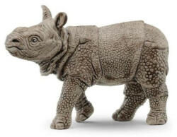 Schleich Figurina, Schleich, Model rinocer indian, Gri (4059433527772)