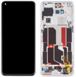 OnePlus 2011100375 Gyári OnePlus 10 Pro fehér LCD kijelző érintővel kerettel előlap (2011100375)