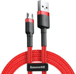 Baseus Cafule 2.4A USB-Micro USB kábel 1m (piros) - szalaialkatreszek