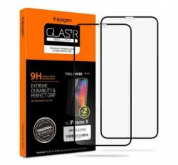 Spigen Glas FC Apple iPhone 11 Pro / Xs /X Tempered kijelzővédő fólia 2db (057GL23120) (057GL23120)