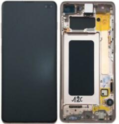 Samsung GH82-18849J Gyári Samsung Galaxy S10 Plus OLED kijelző érintővel Fehér kerettel előlap (GH82-18849J) - notebook-alkatresz - 77 742 Ft