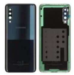 Samsung GH82-20741A Gyári akkufedél hátlap - burkolati elem Samsung Galaxy A90, fekete (GH82-20741A)