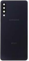 Samsung GH82-17833A Gyári akkufedél hátlap - burkolati elem Samsung Galaxy A7 (2018), fekete (GH82-17833A)