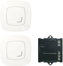 Legrand Netatmo 752950 Párosított szett: Alternatív kapcsolás mikromodul segítségével - 2 vezeték nélküli kapcsoló + mikromodul Valena Allure Netatmo gyöngyház ( 752950 ) (752950)