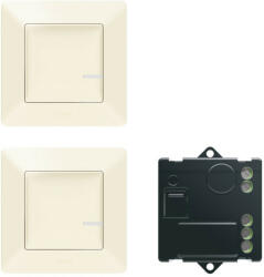 Legrand Netatmo 752250 Párosított szett: Alternatív kapcsolás mikromodul segítségével - 2 vezeték nélküli kapcsoló + mikromodul Valena Life Netatmo elefántcsont ( 752250 ) (752250)