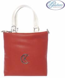 Karen női táska piros-fehér színű