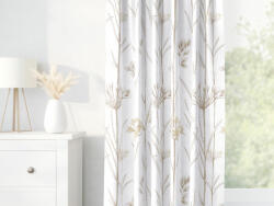 Goldea draperie 100% bumbac - plante ornamentale 180x150 cm