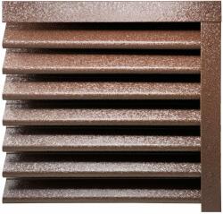 Top Profil Sistem Panou gard jaluzea Piramida Ral 8017 Maro Structurat 2000 mm 0.84m (16616)