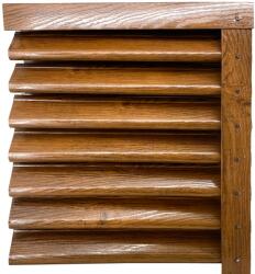 Top Profil Sistem Panou gard jaluzea Piramida Imitatie lemn Nuc 2000 x 0.40 mm 0.84m (16456)