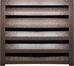 Top Profil Sistem Panou gard jaluzea Atlas V-Mat Structurat Maro Inchis Ral 8019 1500 mm 0.745 (3309)