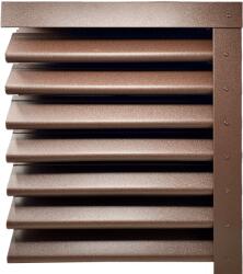 Top Profil Sistem Panou gard jaluzea Piramida Mat Ral 8017 Maro 2000 x 0.45 mm 0.84m (16556)