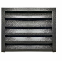 Top Profil Sistem Panou gard jaluzea Atlas V-Mat Structurat Negru Ral 9005 1500 mm 0.745 (3409)