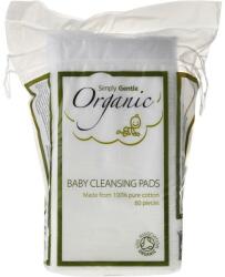 Simply Gentle Discuri din bumbac - Simply Gentle Organic Cotton Baby Rectangular Pads 60 buc