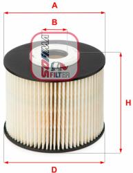 SOFIMA filtru combustibil SOFIMA S 6055 NE - piesa-auto