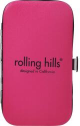 Rolling Hills Set pentru manichiură, 8 instrumente, roz - Rolling Hills Manicure Set