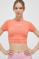 Guess t-shirt ALINE női, narancssárga, V3RP16 KABR0 - narancssárga L
