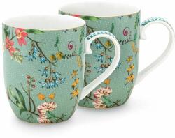 Pip Studio bögre készlet Jolie Flowers 2 db - többszínű Univerzális méret - answear - 9 490 Ft
