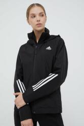adidas rövid kabát női, fekete, átmeneti - fekete S - answear - 37 990 Ft