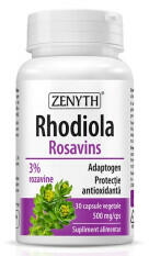 Zenyth Pharmaceuticals - Rhodiola Rosavins 500mg 30 capsule vegetale Zenyth - hiris