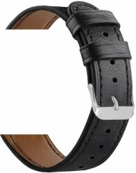 Eternico Leather Band universal Quick Release 20mm - fekete (AET-SMQRLEA25B-20)