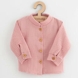 NEW BABY Baba muszlin ing New Baby Soft dress rózsaszín - pindurka - 5 490 Ft