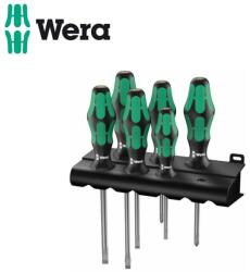 Wera Комплект отвертки Kraftform Plus Lasertip прави и позидрив / WERA 05105656001 / 6 броя с поставка (WERA 05105656001)